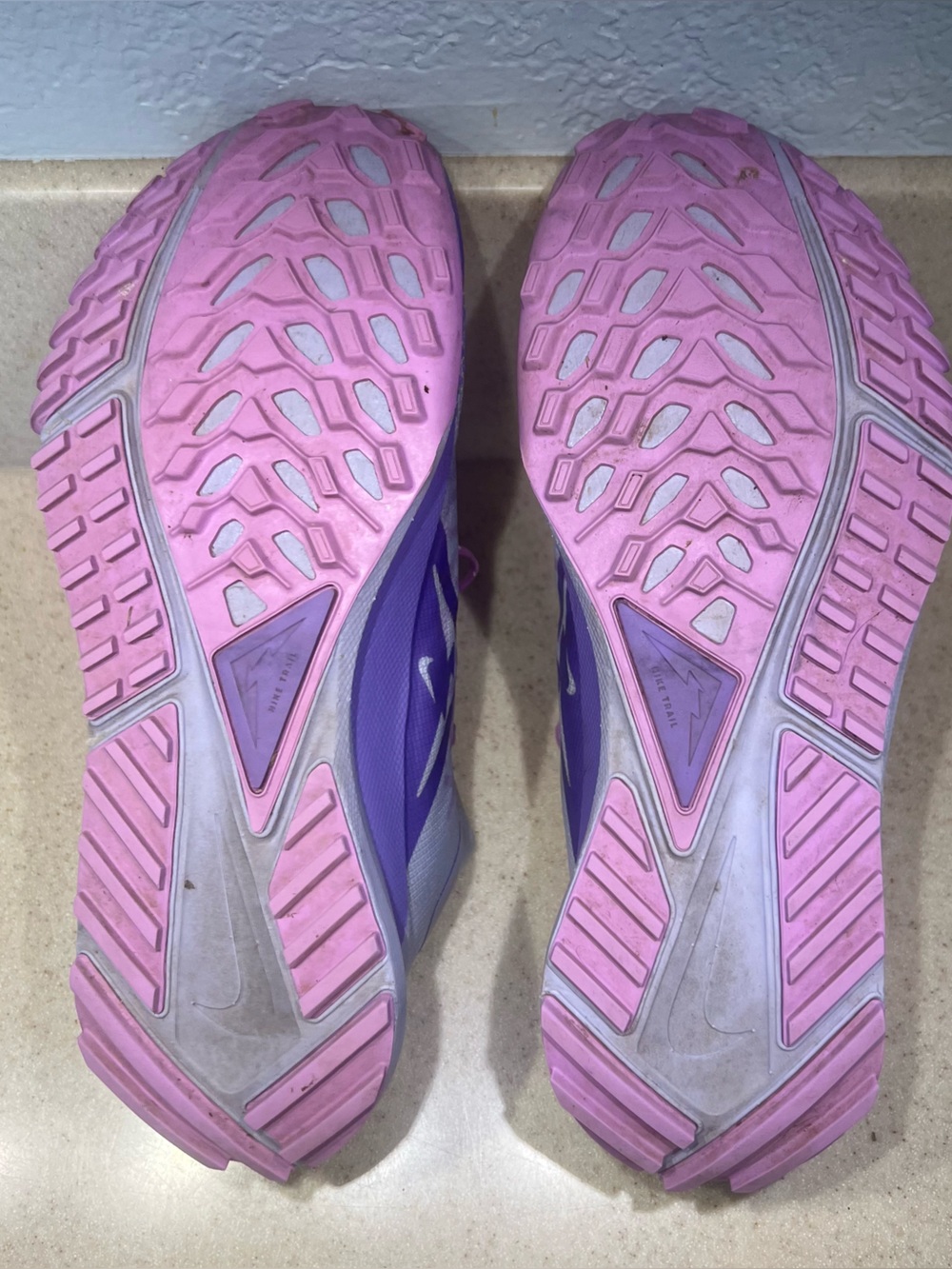 Nike React Pegasus Trail 4 GTX Gore-Tex Sneakers Shoes Oxygen Purple Size 8 - Picture 10 of 11